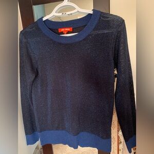 JOE FRESH SPARKLY BLUE SWEATER 20” PTP